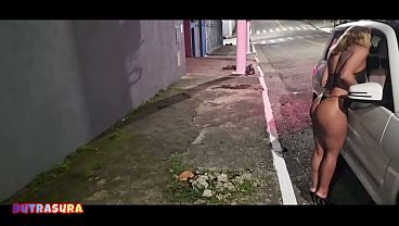 Another night turning tricks on the street, and I ended up taking it up the ass in the public park and letting my client cum inside—he paid a high price.